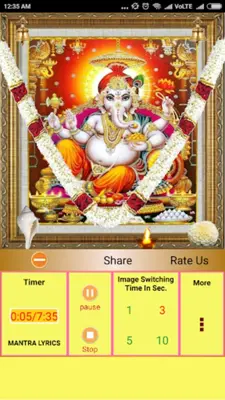 Powerful Ganesh Mantra android App screenshot 0