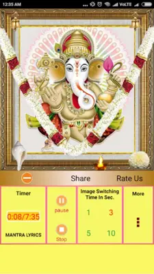 Powerful Ganesh Mantra android App screenshot 1