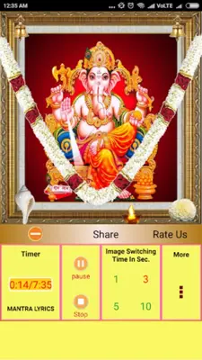 Powerful Ganesh Mantra android App screenshot 2