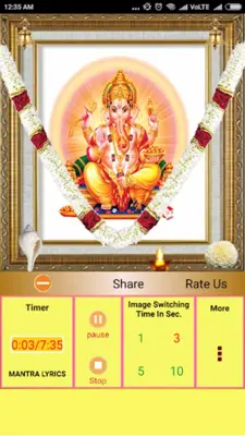 Powerful Ganesh Mantra android App screenshot 3